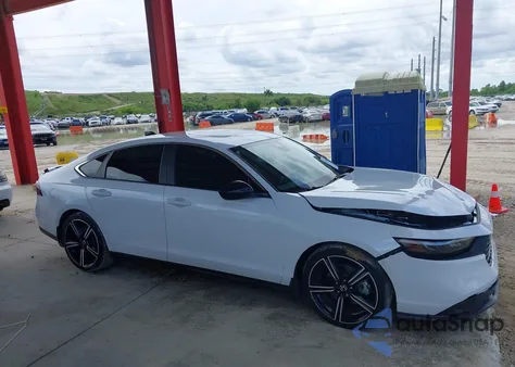 2023 Honda Accord Hybrid Sport from USA, damaged, VIN 1HGCY2F55PA058406